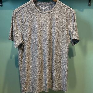 Outdoor Voices Heathered Gray Short Sleeve Tee